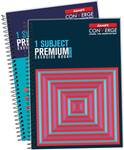 LUXOR Premium Exercise Notebook Regular Notebook Ruled 160 Pages  (Assorted, Pack of 2)
