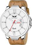 Lois Caron LCS-4116 CROCO STRAP DAY AND DATE FUNCTIONING Analog Watch  - For Men