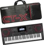 CASIO KH38 + CBC700 Black CT-X9000IN Carry Case Bag Digital Digital Portable Keyboard