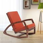 Suncrown Furniture Sheesham Wood Solid Wood 1 Seater Rocking Chairs