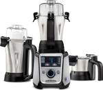 Hamilton Beach 58770-IN Professional 1400 W Mixer Grinder (3 Jars, Silver, Black)