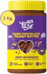 Yogabar Peanut Butter | Dark Chocolate, 1kg | Creamy & Chocolatey | Peanut Butter made from Slow Roasted Peanuts in Small Batches | Non-GMO Premium Peanuts 1 kg