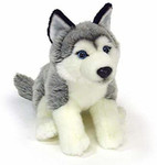 Siberian husky clearance soft toy