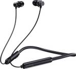 omthing By 1MORE AirFree Lace Neckband With With BT IPX4 rated Bluetooth  (Black, In the Ear)