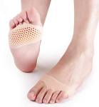Utkarsh (1 Pair) Silicone Gel Socks Foot Care Tiptoe Protectors/Guards Forefoot Soft Pads Foot Support