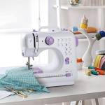 IBS NEW Portable mini household Handheld 12 Built-In Stitches Electric Sewing Machine
