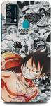INTELLIZE Back Cover for SAMSUNG Galaxy M31 LUFFY, MONKEY D LUFFY, ANIME, LUPI, MONKEY, STRAW HAT, CAPITAN