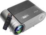 ZEBRONICS Zeb-PixaPlay 12 (3000 lm / 1 Speaker / Remote Controller) Projector  (Black)