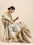 Shavya Printed Bollywood Silk Blend Saree
