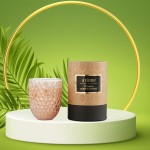 ARPHIBO AROME Honey Comb Sunrise Glass Jar Scented Candle (Sweet