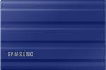 SAMSUNG T7 Shield 2TB USB 3.2 Gen 2(10 Gbps),IP65 Rated,Speed upto 1050 MB/s,(MU-PE2T0R) 2 TB External Solid State Drive (SSD)  (Blue, Black)