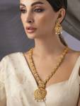 RUBANS Copper Gold-plated Gold Jewellery Set