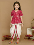 Saka Designs Baby Girls Casual Dhoti Kurta Set Price in India
