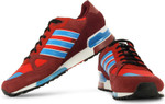 Adidas originals heren hotsell zx 750 sneakers middelblauw
