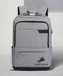 Emperor Large 32 L Backpack Multi-purpose backpack With USB charging Port Laptop,office,college,travel bag  (Grey)