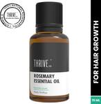 ThriveCo Rosemary Essential Oil for Hair Growth | With 100% Pure Rosemary Oil & Vitamin E  (15 ml)