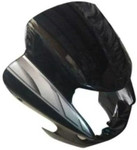 plutoauto original Headlight Visor For HF Deluxe Black Grey Bike