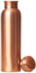 Gesto Pure Copper Water Bottle 1 Litre With Joint Free & Leak Proof Technology 1000 ml Bottle  (Pack of 1, Copper, Copper)