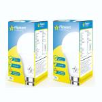 Flipkart SmartBuy 18 W Basic Round B22 LED Bulb  (White, Pack of 2)