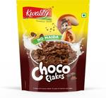 Kwality Choco Flakes, Whole Wheat, Source of Protein & Fibre, Breakfast Cereals Pouch  (90 g)