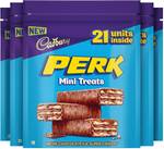 Cadbury Perk Chocolate coated wafer Home Treats, Bars  (5 x 115.5 g)