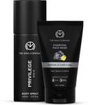 THE MAN COMPANY Charcoal Face Wash 100ml with Long-Lasting Bold Deodorant 150ml | Combo for Men  (2 Items in the set)