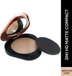 FACES CANADA 3 in 1 HD Matte | Foundation + Hydration + Compact  (Absolute Ivory 01, 8 g)