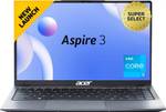 Acer Aspire 3 Intel Core i3 12th Gen 1215U – (8 GB/512 GB SSD/Windows 11 Home) A324-51 Thin and Light Laptop  (14 Inch, Steel Gray, 1.45 Kg)