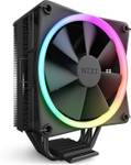 Nzxt T120 RGB For Intel LGA1700/115X/1200 & AMD AM5/AM4 Cooler  (Black)