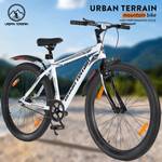 Urban Terrain Galaxy High Performance Mountain For Men With Complete Accessories MTB 26 T Hybrid Cycle/City Bike  (Single Speed, White, Rigid)