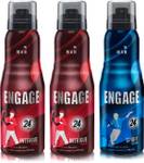 Engage Deo Combo 2 Intrigue for Him 165ml & 1 Spirit
