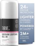 ThriveCo Underarm Lightening Roll-On | Floral Pink Fragrance | 5%AHA BHA,48H Odor Control Deodorant Roll-on – For Men & Women  (40 ml)