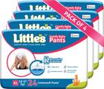 Little’s Comfy Baby Pants Diapers with Wetness Indicator and 12 hours Absorption | Monthly Pack | Extra Large – XL  (96 Pieces)