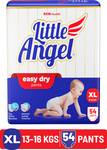 Little Angel Easy Dry Pull-up Diaper Pants, 13-16 Kgs – XL  (54 Pieces)