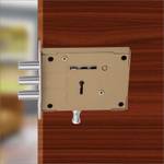 MILTON Iron Metallic Deadbolts  (Brown)