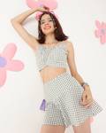 PRETTY LOVING THING Top Regular Shorts Co-ords Set