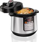 Hamilton Beach 34502CE-IN Electric Pressure Cooker  (5.7 L, Black & Silver)