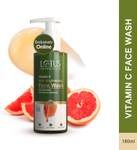 Lotus Botanicals Vitamin C Skin Brightening – 180ml Face Wash  (180 ml)