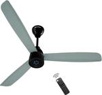 Atomberg Renesa Prime Remote|High Air Delivery|LED Speed Indicator|Low Noise|Sleek Design with 3 Year Warranty BLDC Motor with Remote 1200 mm Ceiling Fan (5 Star | Misty Teal | Pack of 1)