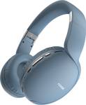 Noise TWO with 50 Hours Playtime, Low latency (up to 42ms), and Dual pairing Wireless Bluetooth (Serene Blue, On the Ear)