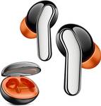 Mivi Duopods I6, 55Hrs PT, HD Call, Fast Charging, 3D Sound, 9EQ Modes App Supp, IPX4 Bluetooth  (Black, True Wireless)