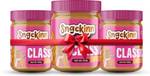 snackinn Peanut Butter Combo Pack CLASSIC SMOOTH | 3 Jars 250g Each  (750 g, Pack of 3)