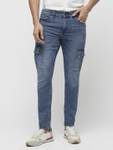 JACK & JONES Slim Men Blue Jeans