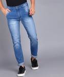 Urbano Fashion Slim Men Light Blue Jeans