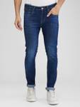 KILLER Men Skinny Mid Rise Dark Blue Jeans