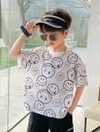Force Boys Graphic Print Cotton Blend T Shirt