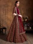 Tasrika Embroidered Semi Stitched Lehenga Choli