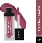 SUGAR Cosmetics Smudge Me Not Liquid Lipstick  (09 Suave Mauve (Mauve), 4.5 ml)