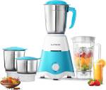 Longway Dlx 750 W Juicer Mixer Grinder  (Super | 4 Jars | White & Blue)