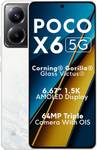 POCO X6 5G (Snowstorm White, 256 GB)  (12 GB RAM)